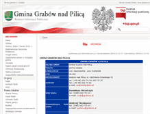 Tablet Screenshot of bip.grabow.pl