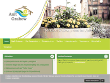 Tablet Screenshot of grabow.de